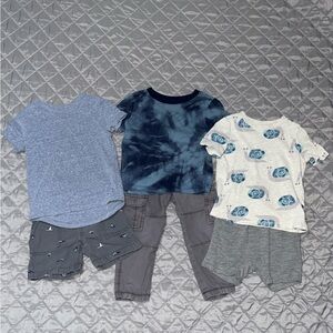 Bundle of 6 (3 Outfits) Primarily Old Navy size 2T